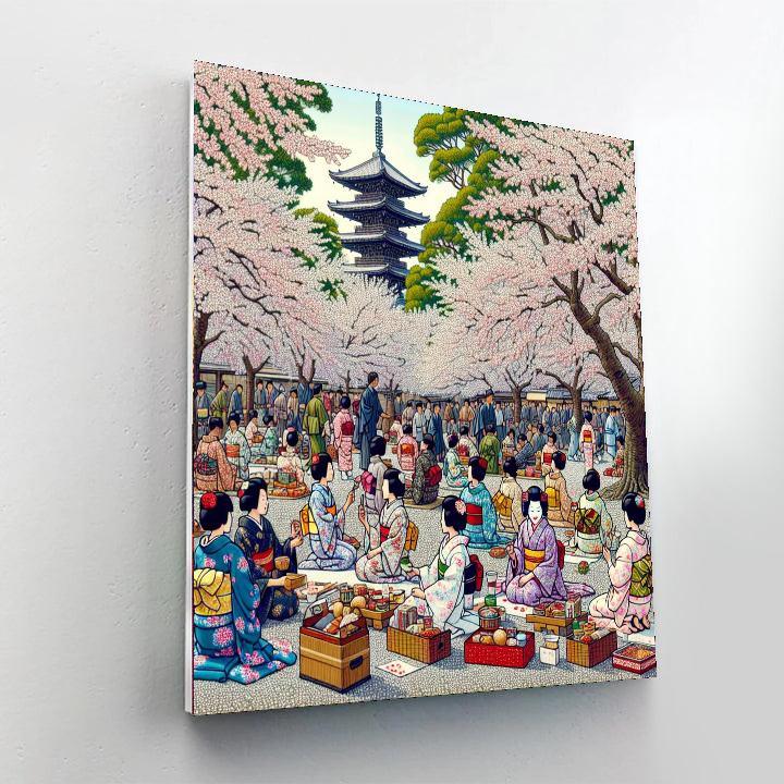 Hanami - Kyoto Numbered Painting Kits
