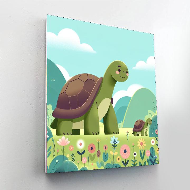 Gentle Giant's Meadow Paint By Numbers Art