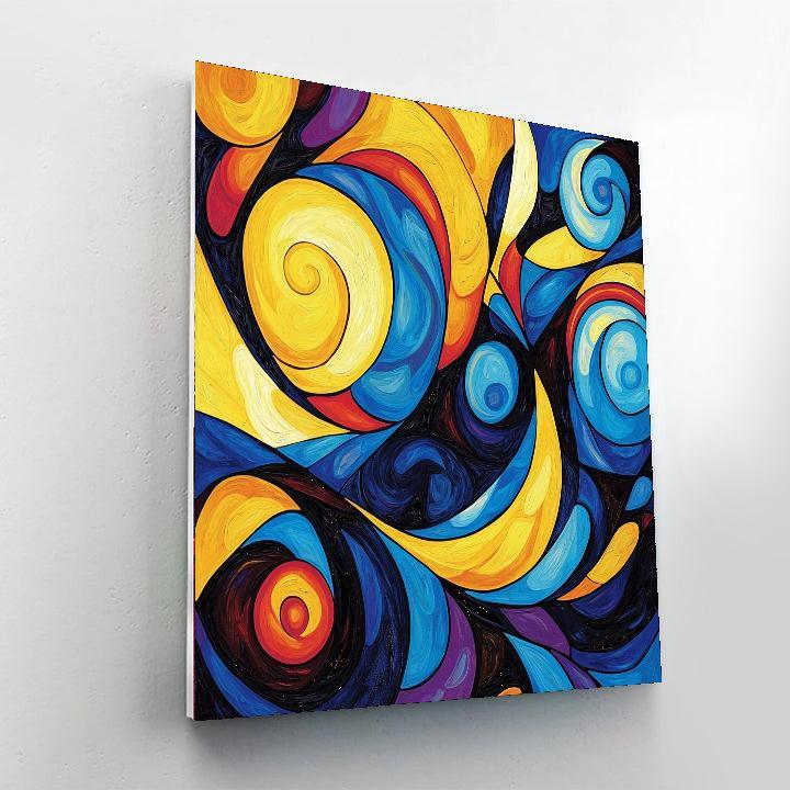 Jean-Michel Basquiat Inspired The Color Of Dreams  Painting By Numbers Kit