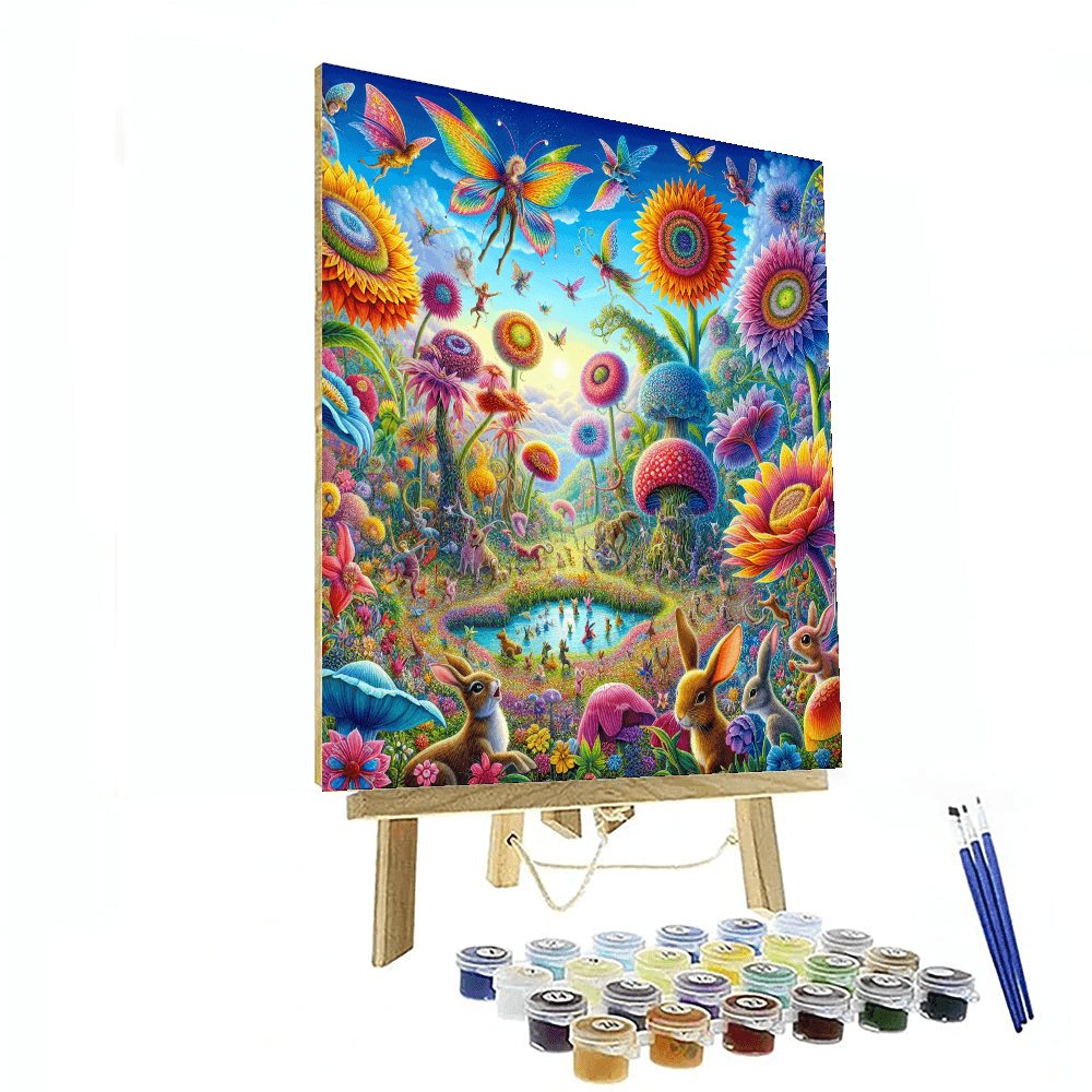 Fantasy Garden Of Dreams Number Painting