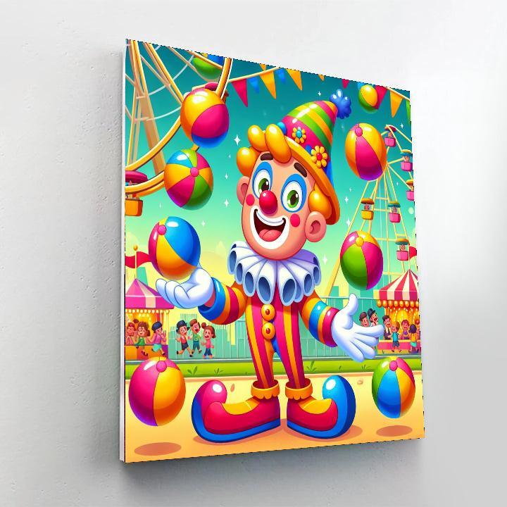 Fantastic Carnival Fun Painting Number Kit