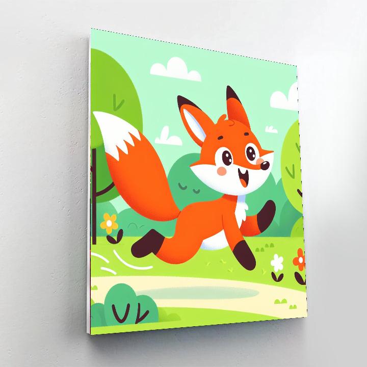 Dashing Fox Adventure Numbered Painting Kits
