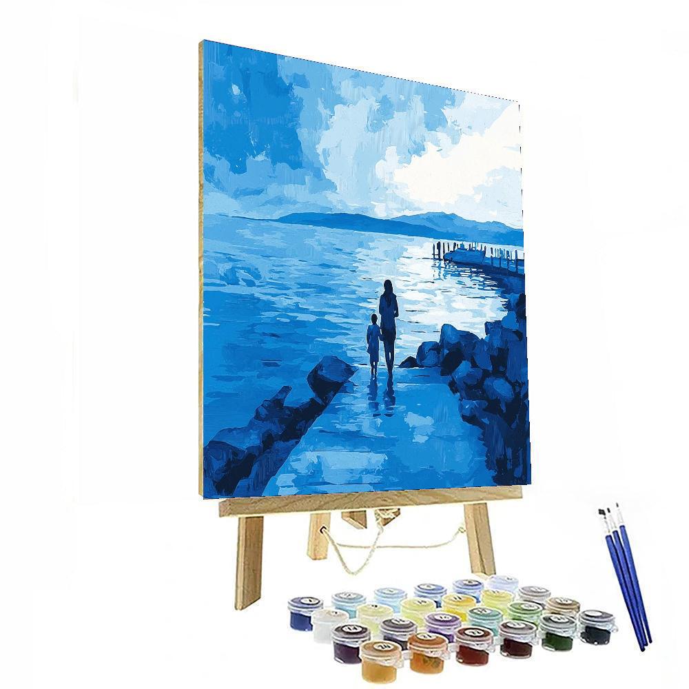 Mother's Day Harbor Painting Number Kit
