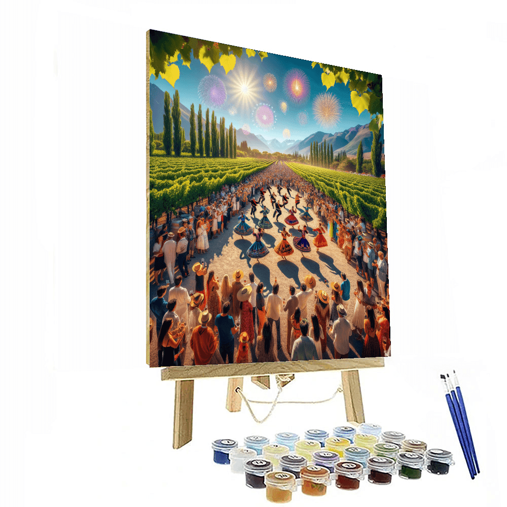 Grape Harvest Festival - Mendoza Painting By Numbers Kit