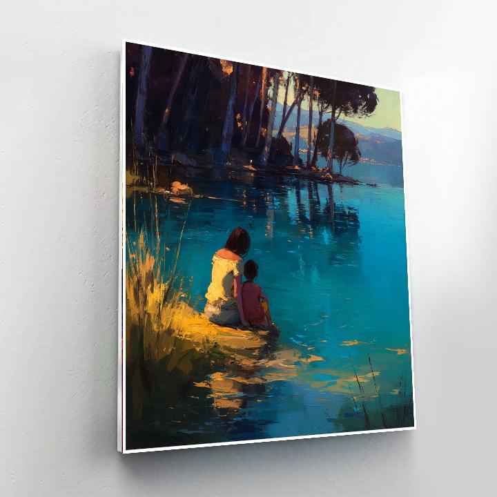 Mother's Nature Retreat Painting Number Kit