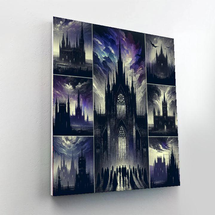 Gothic Romance Mystery Painting By Numbers Kit