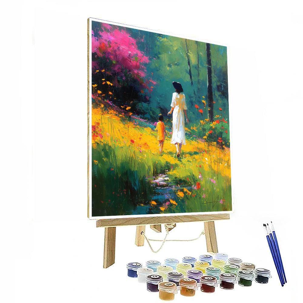 Everlasting Spring Painting Number Kit