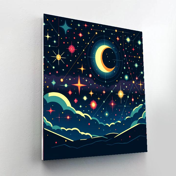 Stellar Stars Paint By Numbers Kits