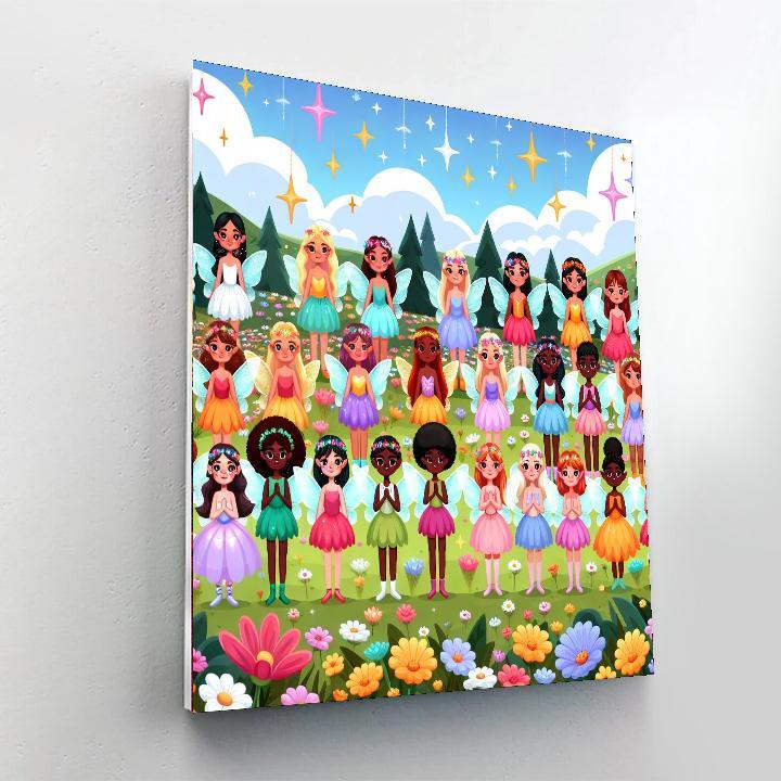 Whimsical Fairy Land Paint By Number