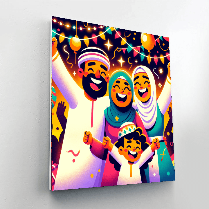 Happy Holiday Adventures Paint By Color