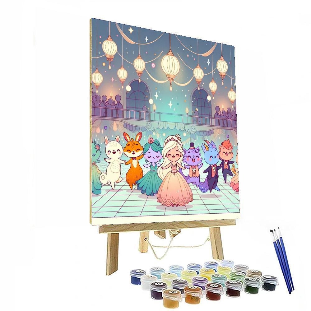 Enchanted Evening Ball Paint By Number