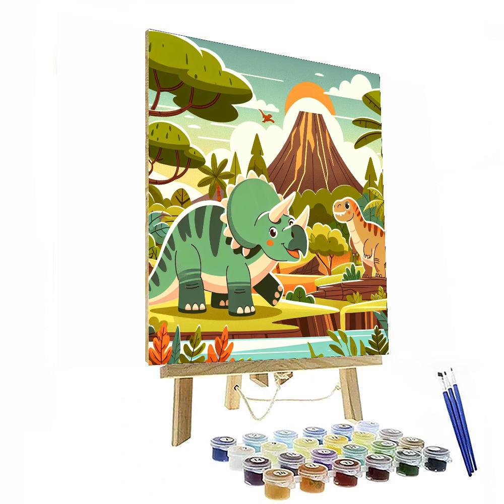 Ancient Jungle Expedition DIY Paint By Numbers