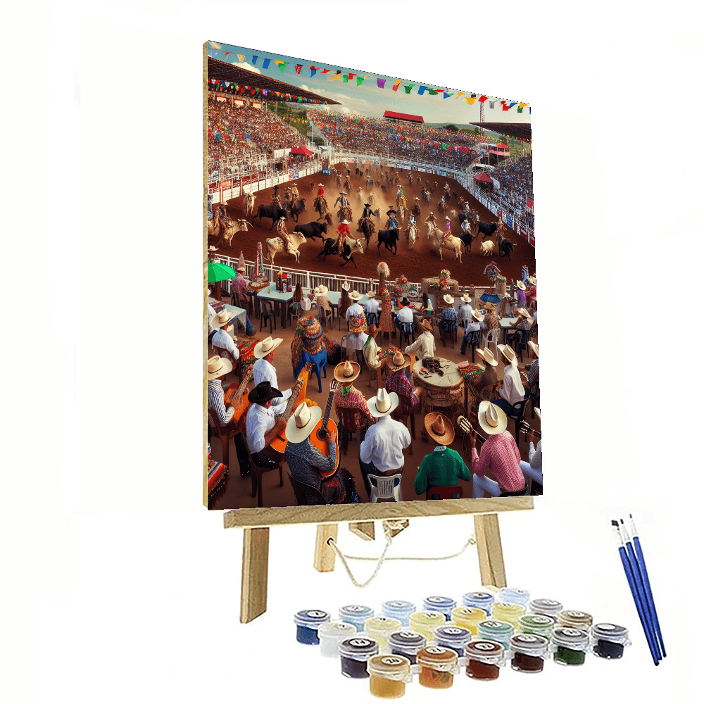 Festa Do Peão De Barretos - Brazil DIY Paint By Numbers