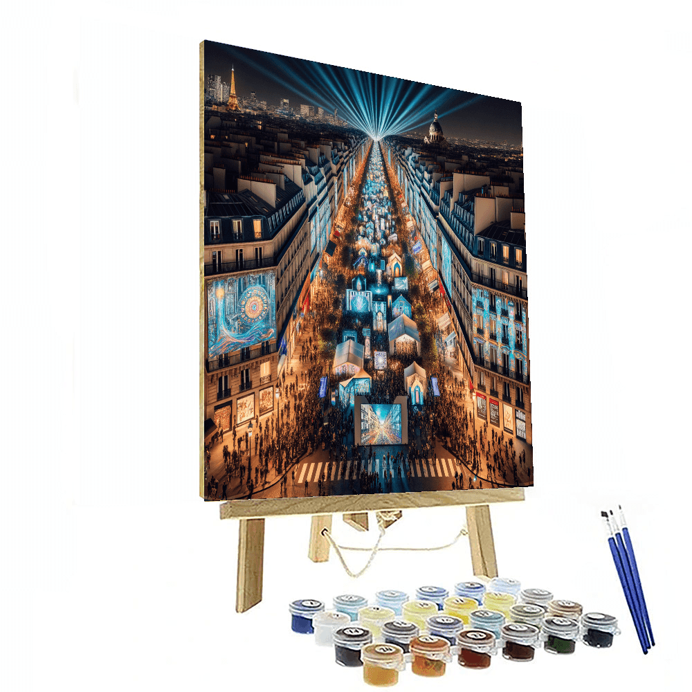 Nuit Blanche Paint By Numbers