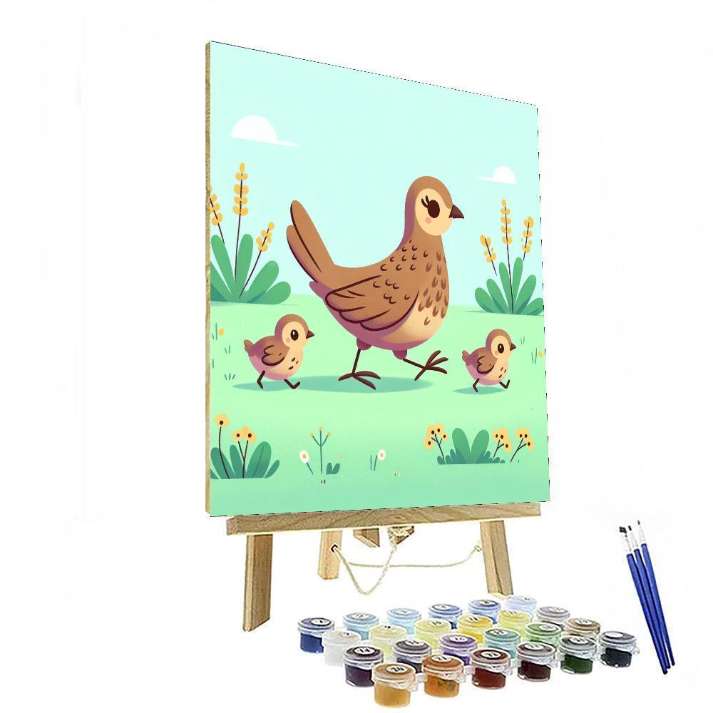 Quiet Quail Paint By Numbers Kits