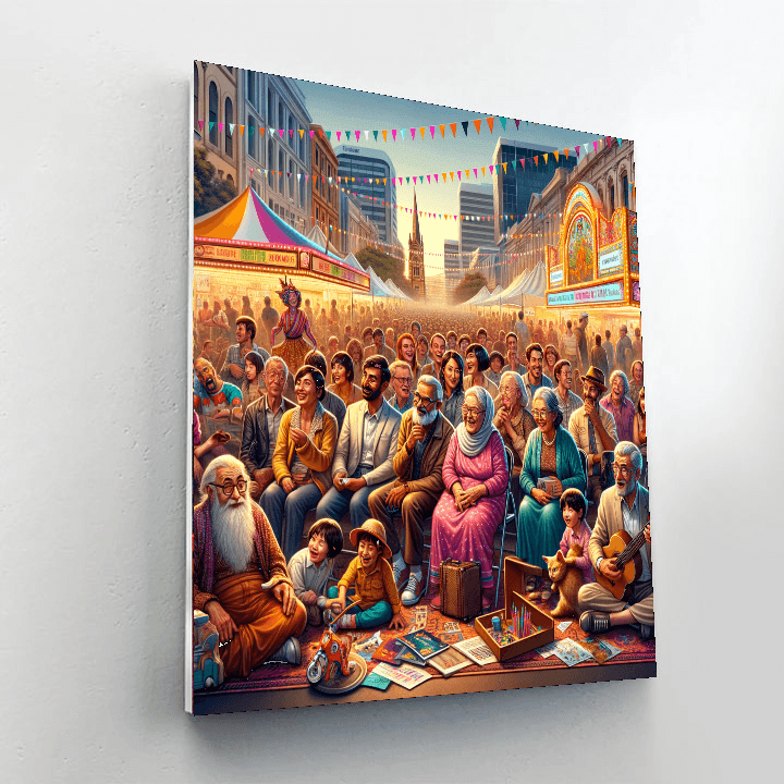 Adelaide Fringe - Australia Paint By Number