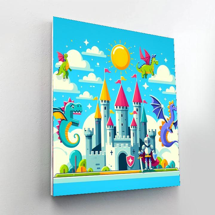 Magical Kingdoms Paint By Numbers Art