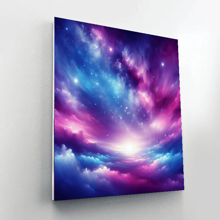 Ethereal Twilight Skies Painting Number Kit