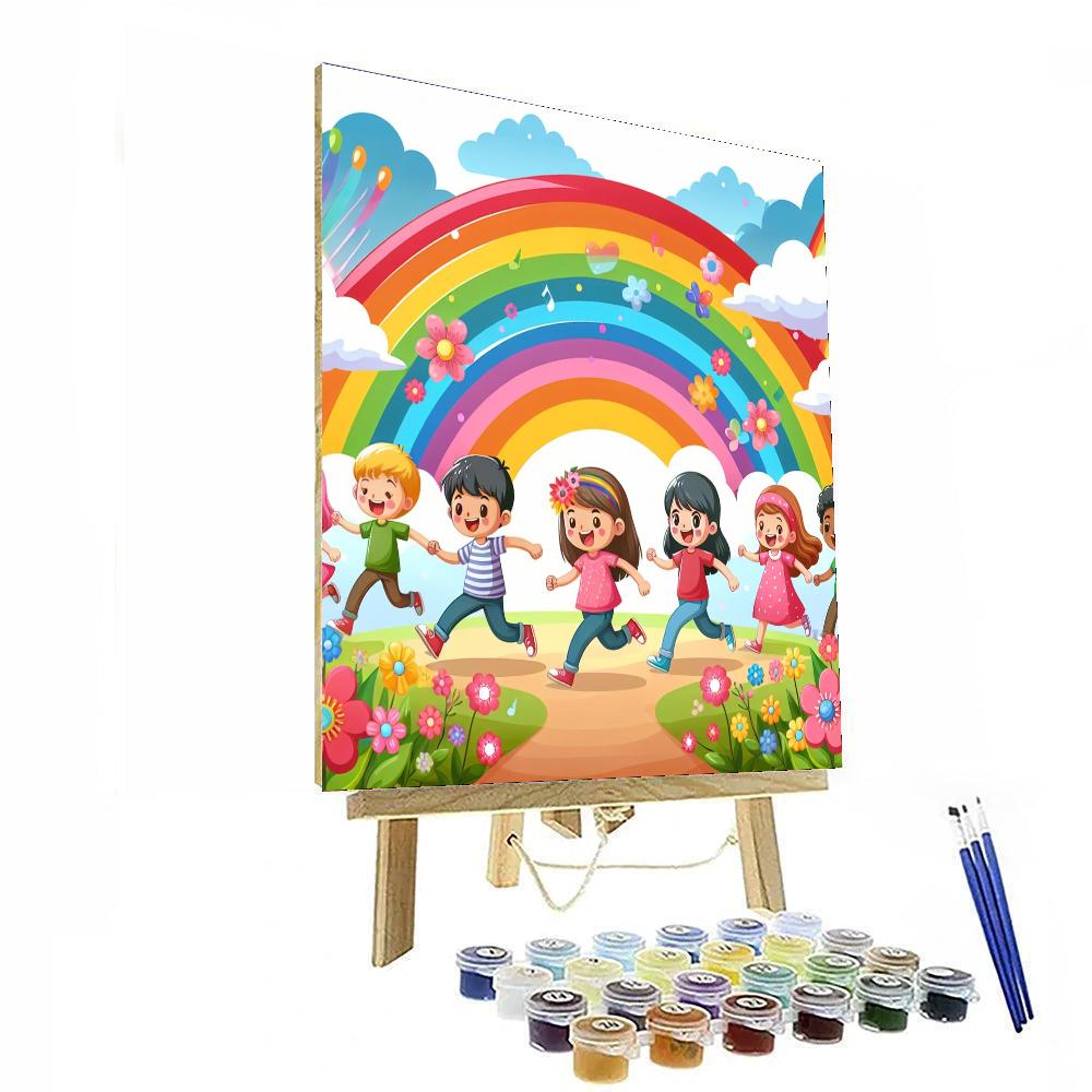 Rainbow Adventure Journey DIY Paint By Numbers
