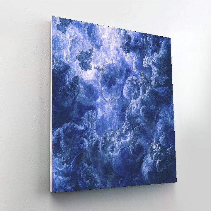 Michelangelo Inspired Storm's Crescendo  Paint By Numbers