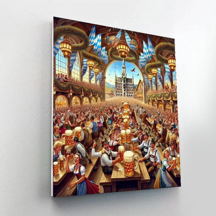 Oktoberfest - Munich - Germany Numbered Painting Kits
