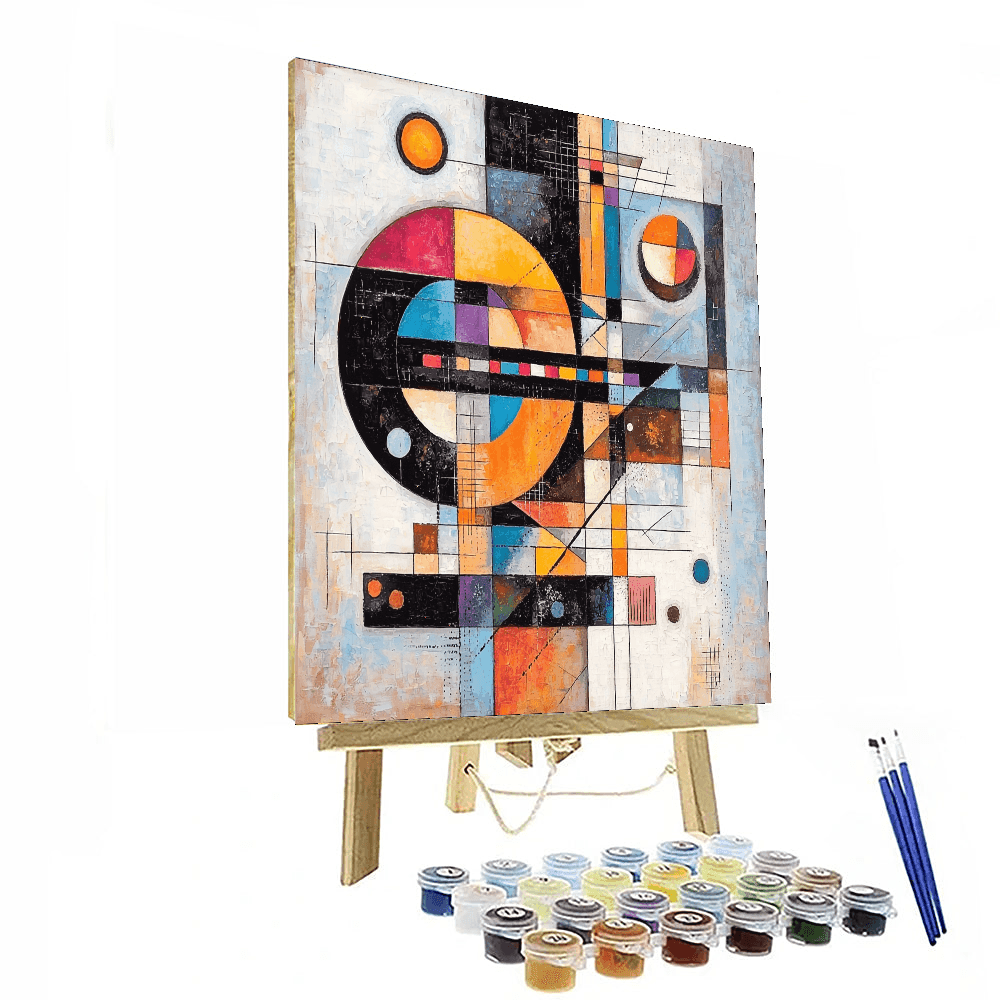 Wassily Kandinsky Inspired Timeless Abstract Patterns  Paint By Numbers Art