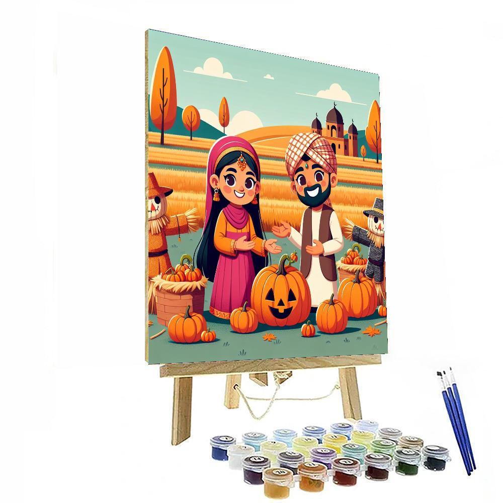 Harvest Festival Frolic Paint By Color