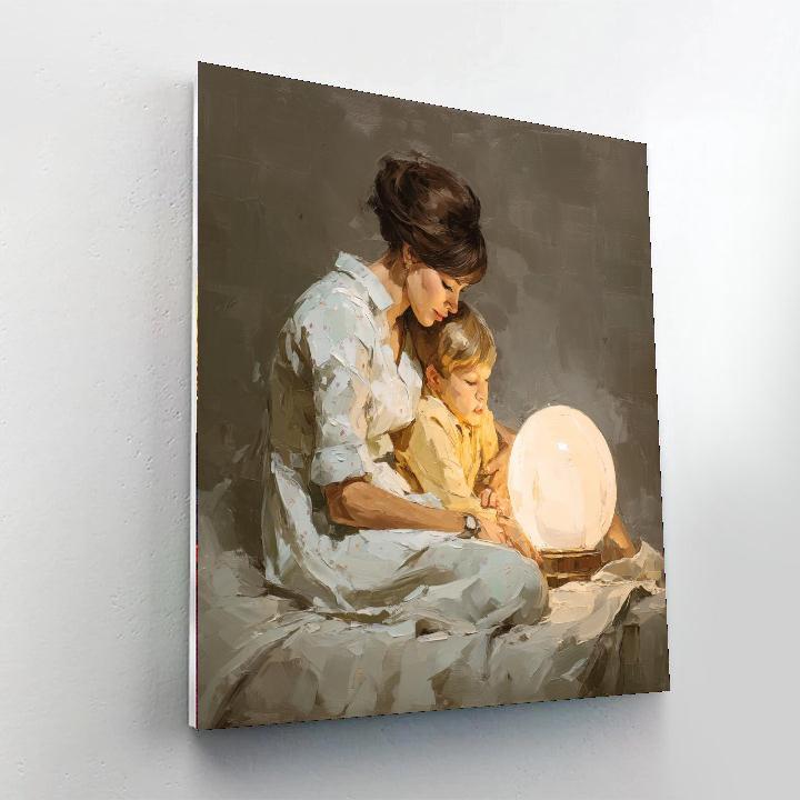 Peaceful Bedtime Stories Numbered Painting Kits