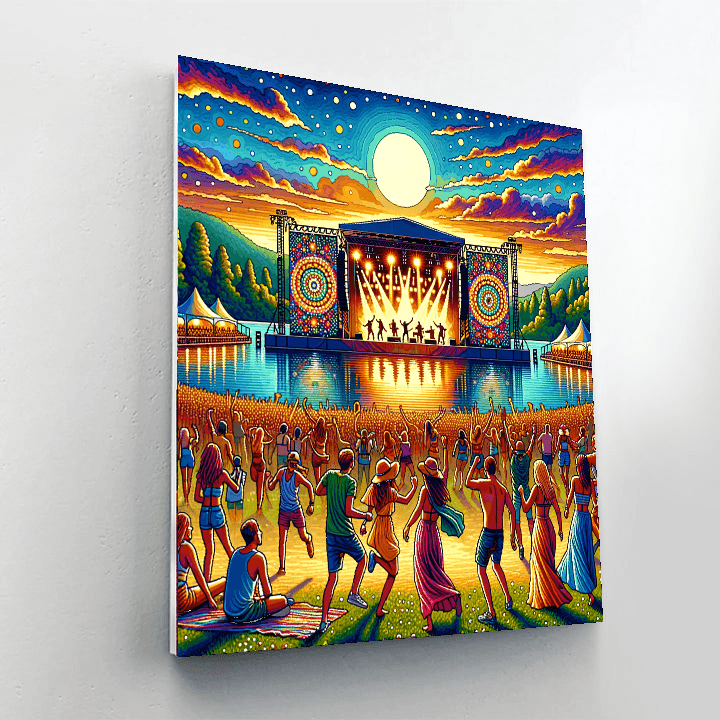 Balaton Sound Festival - Hungary Number Painting