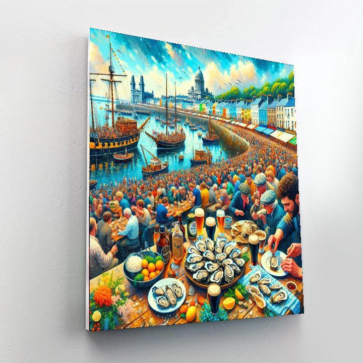 Galway International Oyster Festival - Ireland Paint By Numbers Art