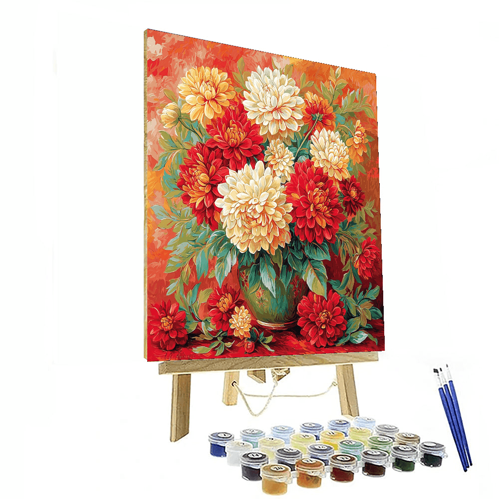 Van Gogh Inspired Timeless Blossoms Of Joy  Painting By Numbers Kit