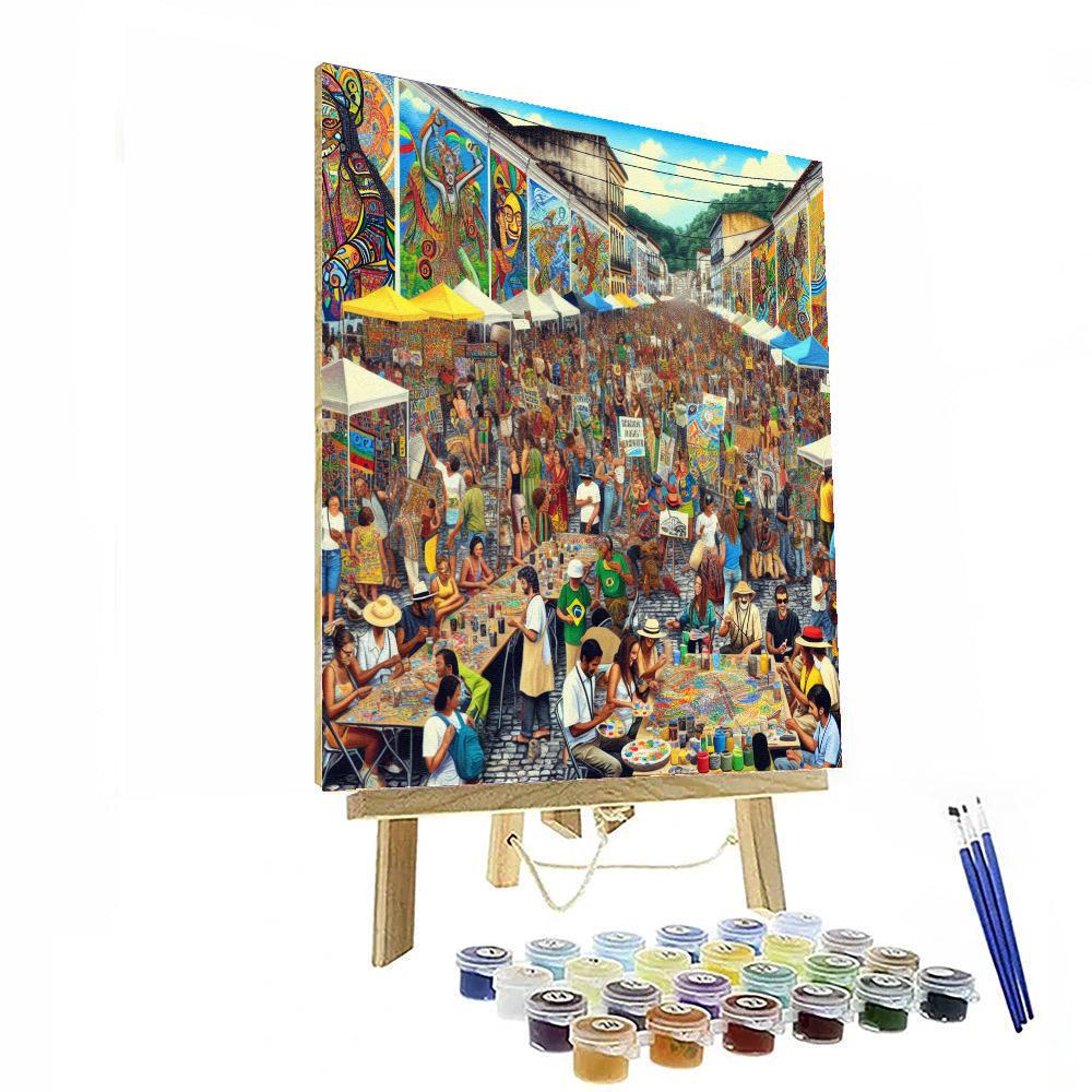 O Festival - Brazil Number Painting