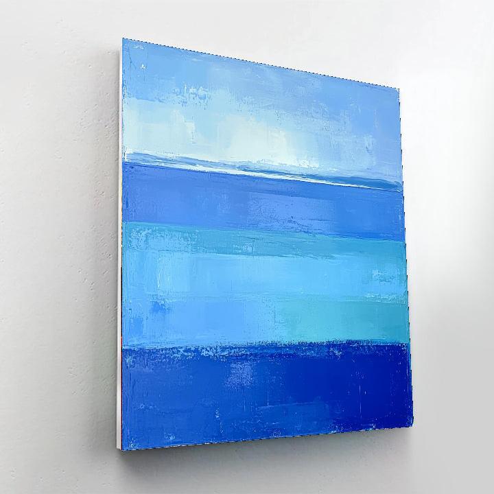 Mark Rothko Inspired Transcendent Equilibrium  Painting Number Kit