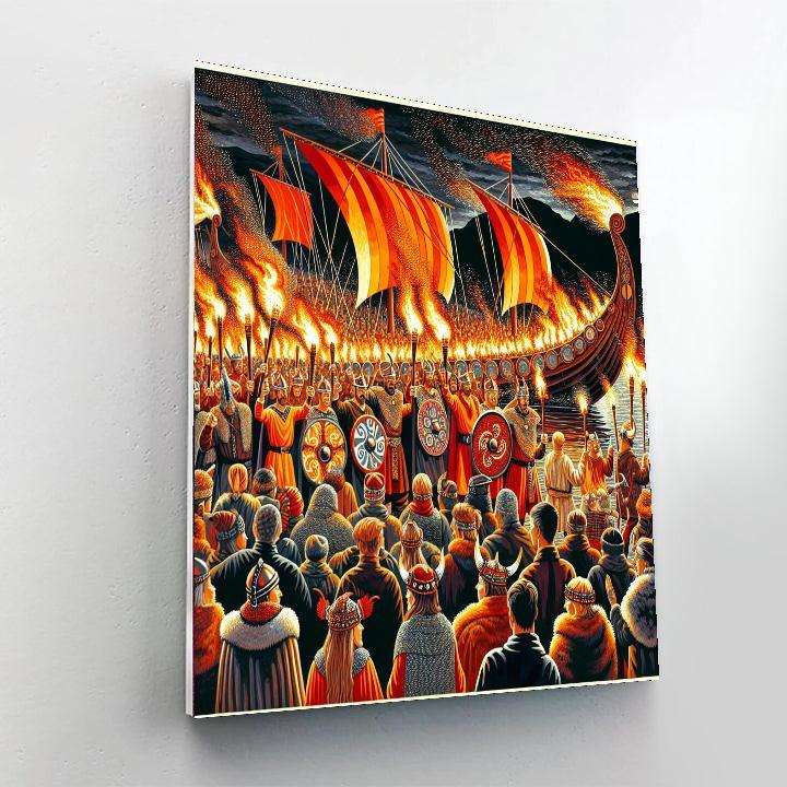 Up Helly Aa - Lerwick, Shetland Islands Paint By Numbers Art