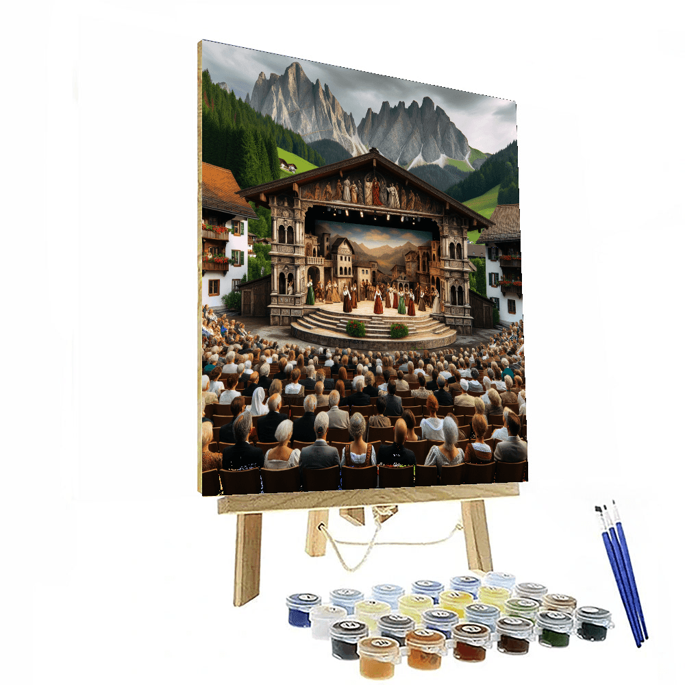 Oberammergau Passion Play - Germany Paint By Number