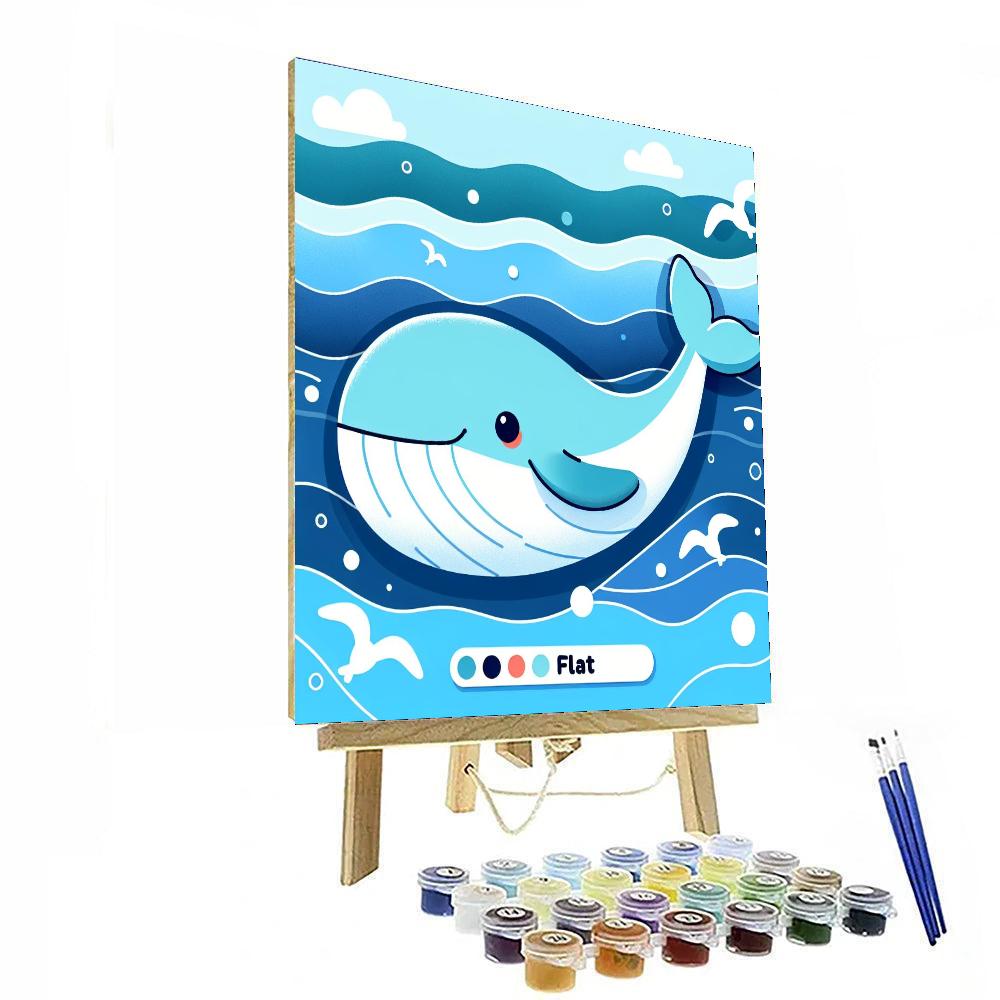 Whale Wonders Numbered Painting Kits