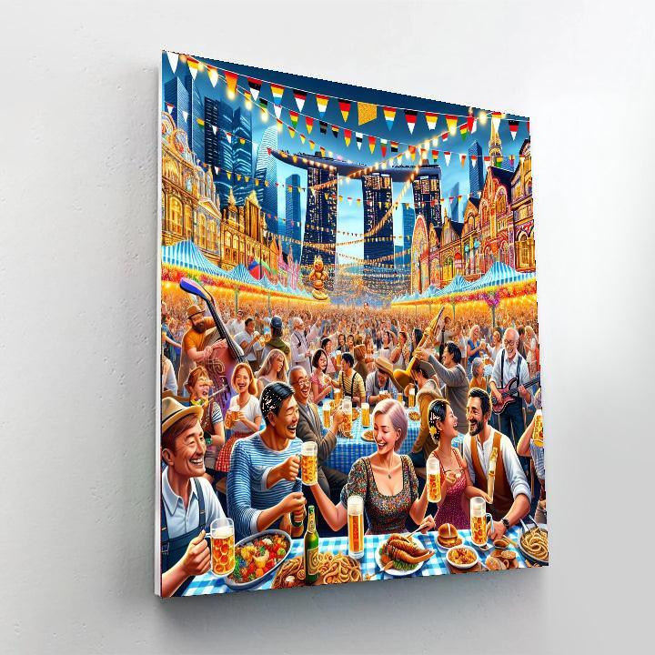 Oktoberfest Asia Paint By Numbers Art