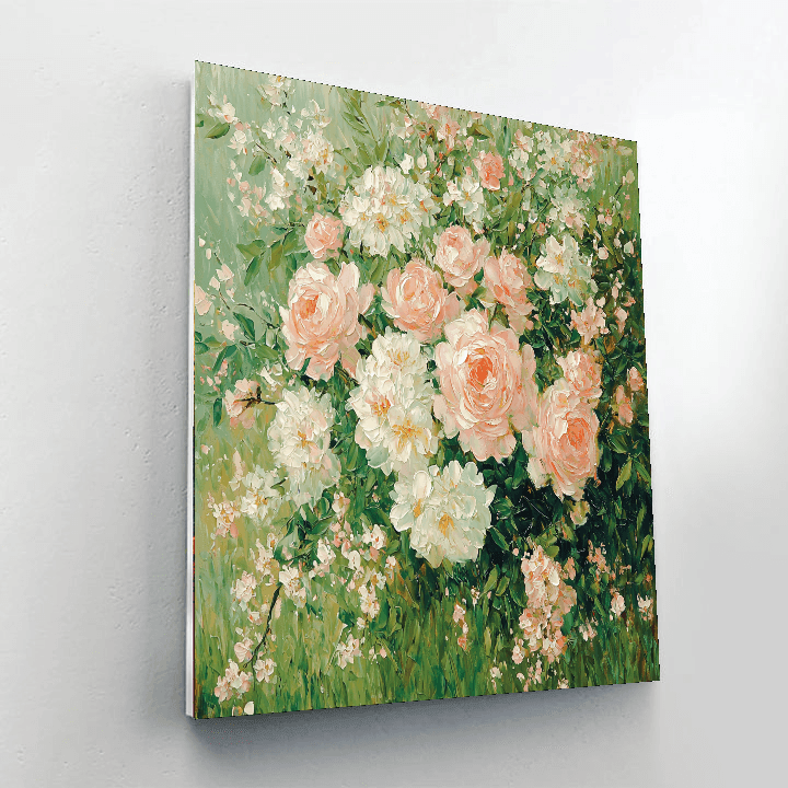 Pierre-Auguste Renoir Inspired Elegant Floral Elegance  Paint By Numbers Kits