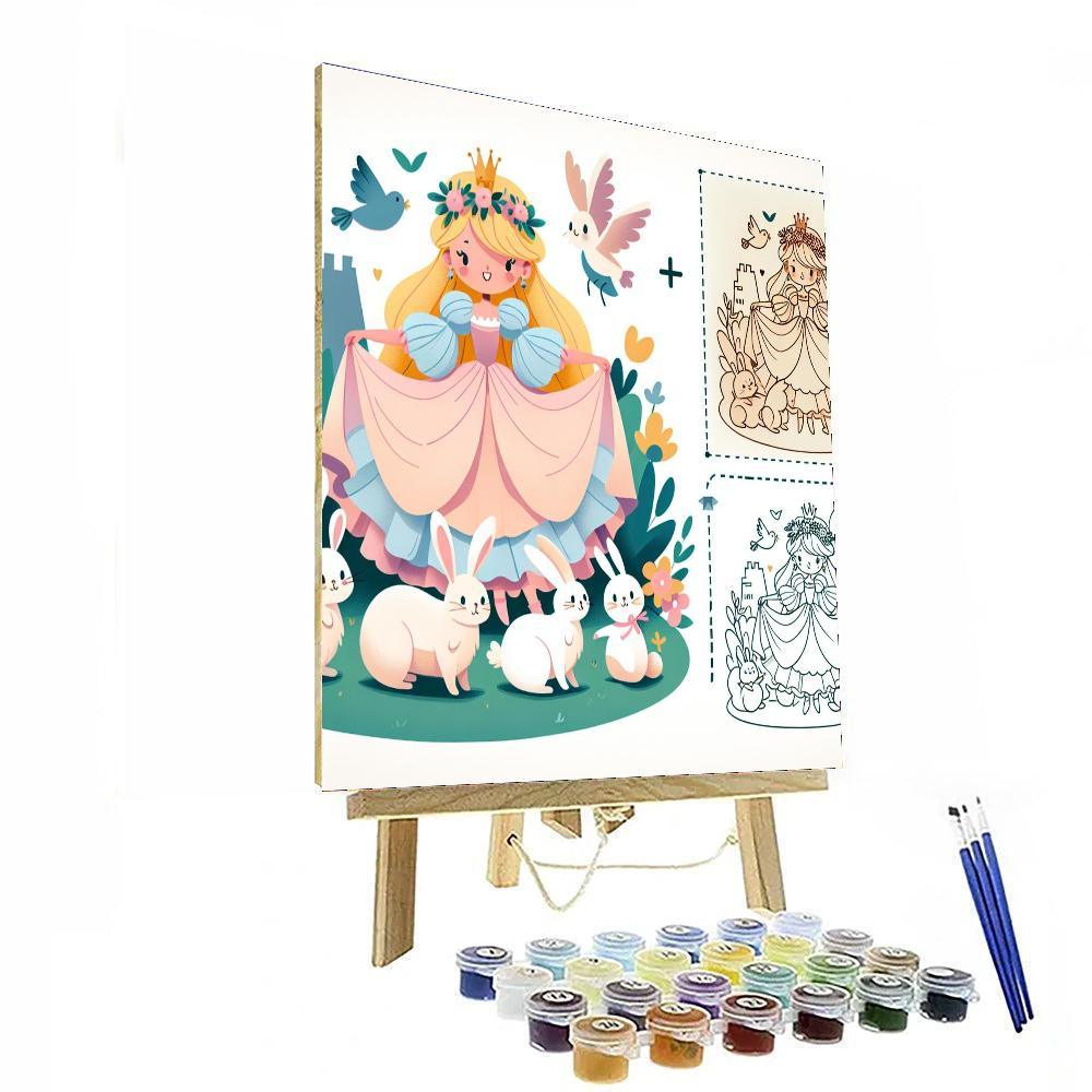 Fantasy Princess Parade Paint By Color