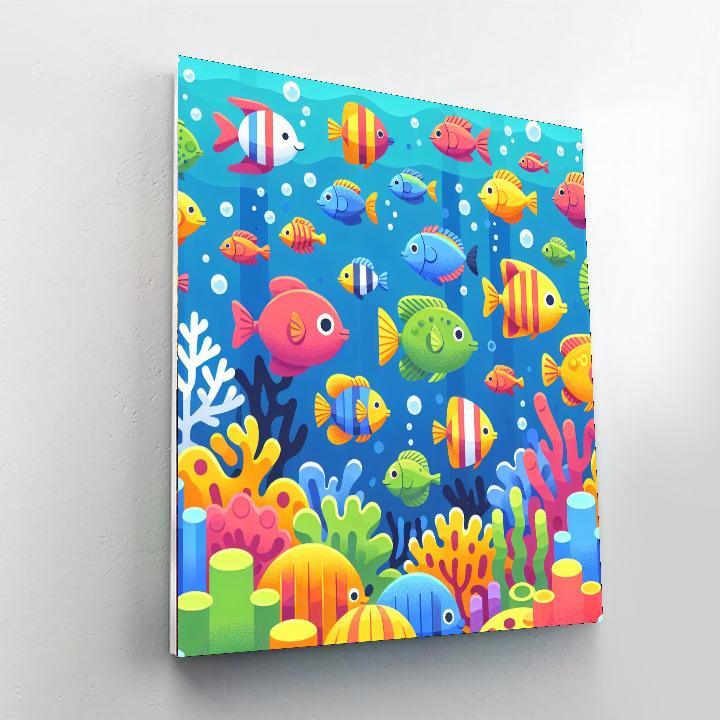 Ocean Deep Mysteries Paint By Numbers Art