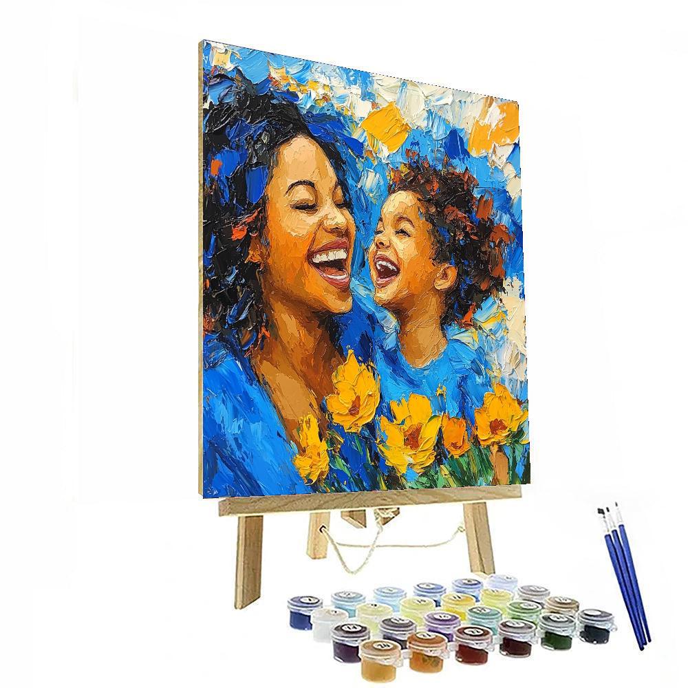 A Mother's Strength Painting By Numbers Kit
