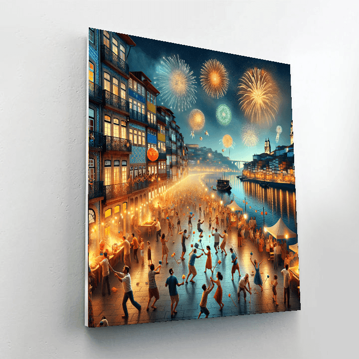 Festa De São João - Portugal Painting By Numbers Kit