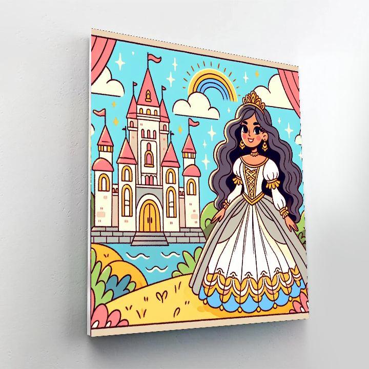 Fairytale Castle Quest Paint By Number