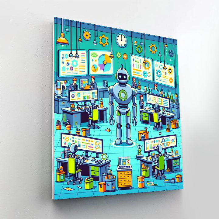 Robot Innovators League Numbered Painting Kits