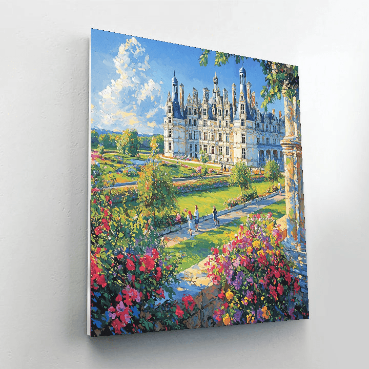 Château De Chambord Paint By Numbers