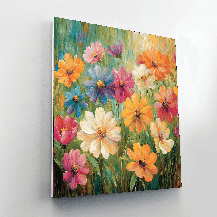 Pierre-Auguste Renoir Inspired The Joy Of Spring  Paint By Color