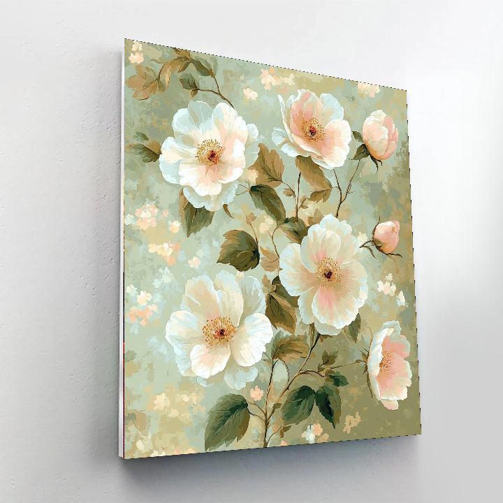 Michelangelo Inspired Eternal Blossom  Paint By Color