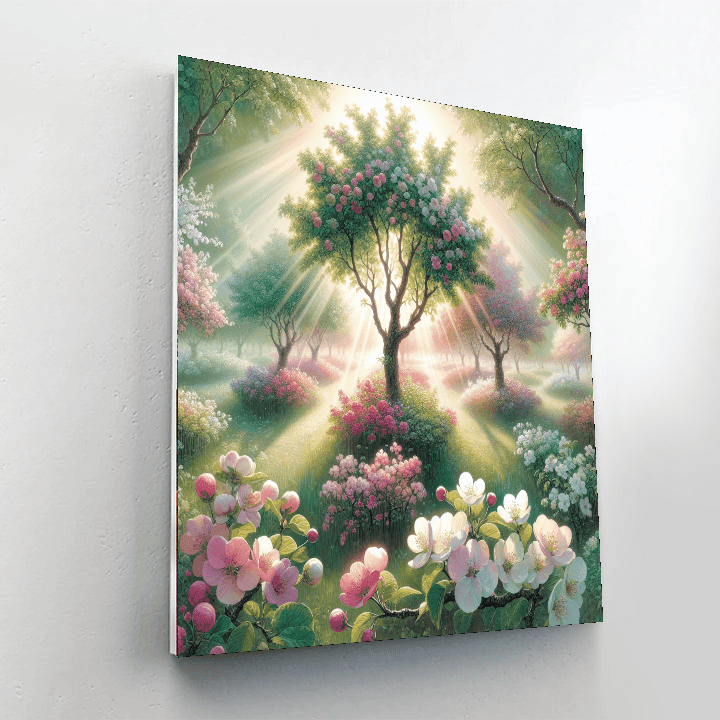 Peaceful Orchard Retreat DIY Paint By Numbers