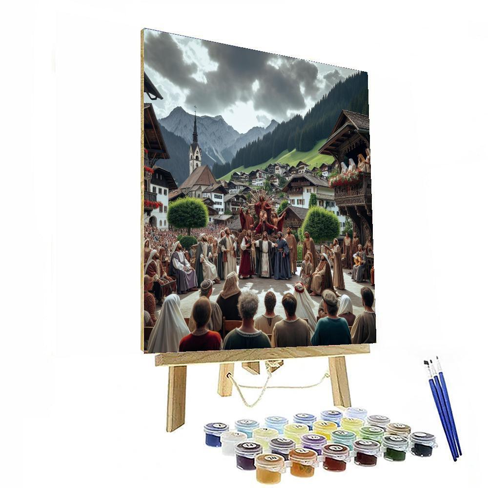 Oberammergau Passion Play Painting Number Kit