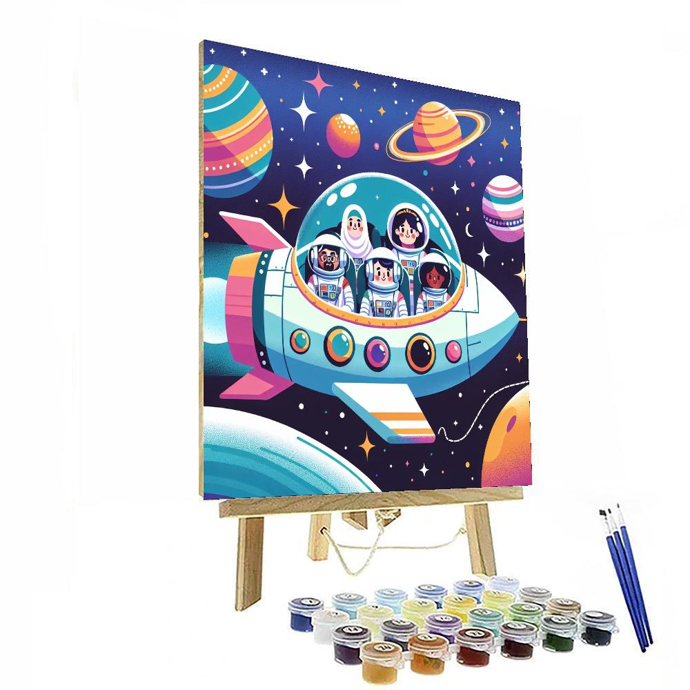 Space Discovery Expedition Paint By Numbers